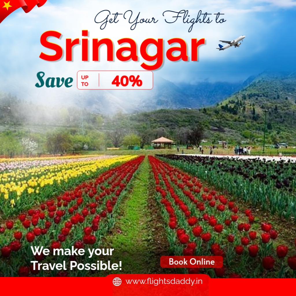 Flights to Srinagar
